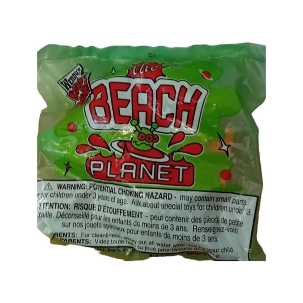 BNIP 1998 The Beach Planet Wendy's Kids Meal‎ Toy Vintage New